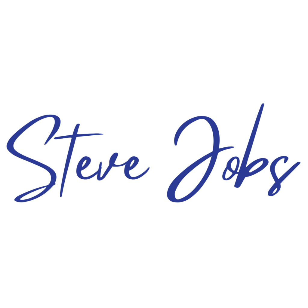 Steve Jobs Signature